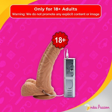 Realistic Vibrator with Suction Cup 7 Inch RSV-076