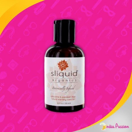 Sliquid Sensation Warming Organic Lubricant 125ml CGS-020