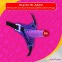Ultra Elastic Harness Lesbian Strapon Dildo SO-019