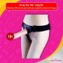 Ultra Hollow Strap On Dildo Vibrating SO-007