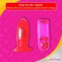 Crystal Anal Butt Plug Vibrating AD-013