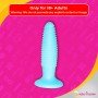 Ribbed Fat Anal Dildo AD-010