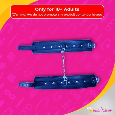 Premium Leather Naughty Nurse Wrist Cuffs Bondage Gear BDSM-021