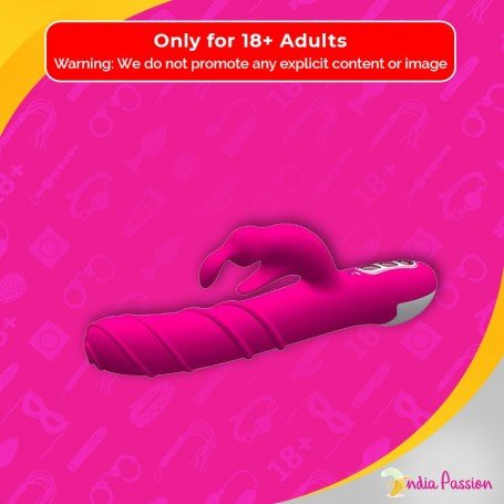 Khalifa Silicone Rabbit Vibrator - USB Rechargeable RV-024