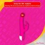 Alvin Rotary Silicone Rabbit Vibrator RV-029