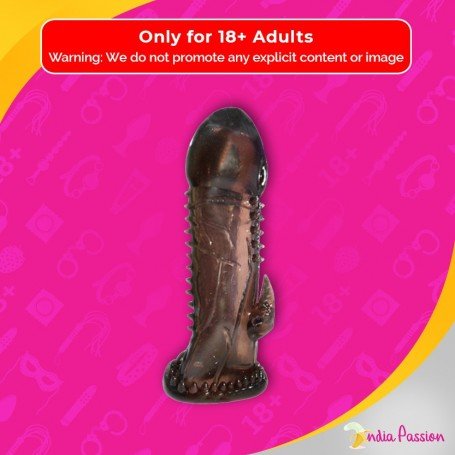 Ultra Flexible soft cock sleeve penis extender PES-017