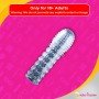 Crystal Penis Sleeve Textured Extension PES-021