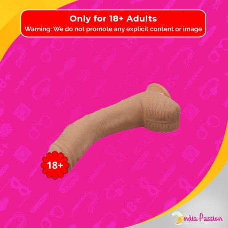 Realistic Non-vibrator with Round Balls and Suction Base RSNV-029