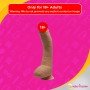 Realistic Non-vibrator with Round Balls and Suction Base RSNV-029