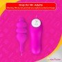 Purple Bullet Vibrator with 12 Vibration Settings BV-042