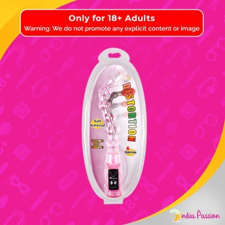 Bendable Anal Dildo with 6 Vibration Settings AD-034