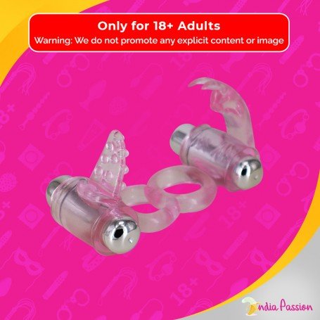 Vibrating Jelly Cock Ring CR-022